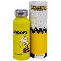 Garrafa Snoopy & Charlie Brown Térmica 6 Horas Quente Gelada 500m + Embalagem Presente Garrafa Snoopy & Charlie Brown Térmica 6 Horas Quente Gelada 500m + Embalagem Presente