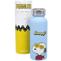 Garrafa Snoopy Térmica 6 Horas 500 ML Oficial Peanuts + Embalagem Presente - Zona Criativa