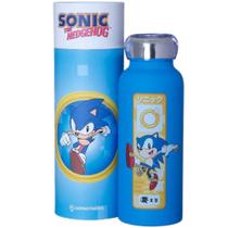 Garrafa Sonic The Hedgehod Térmica 6 Horas 500 ML Oficial Sega + Embalagem Presente - Zona Criativa Garrafa Sonic The Hedgehod Térmica 6 Horas 500 ML Oficial Sega + Embalagem Presente - Zona Criativa