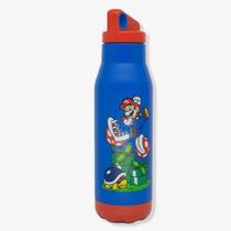 Garrafa Space 600ml Super Mario Z-Criativa - LC Garrafa Space 600ml Super Mario Z-Criativa - LC