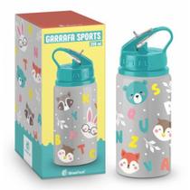 Garrafa Sports 300ml Aluminio Temas Alfabeto 13004 Garrafa Sports 300ml Aluminio Temas Alfabeto 13004