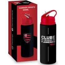 Garrafa Sports 500ml Aluminio Times Flamengo