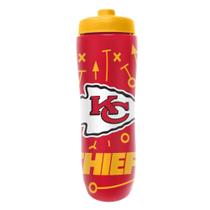 Garrafa Squeezable Party Animal NFL Kansas City Chiefs 950 ml Garrafa Squeezable Party Animal NFL Kansas City Chiefs 950 ml