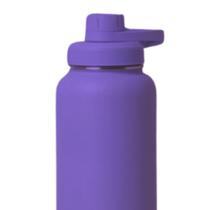 Garrafa Squeeze 1 Litro de Aço Inox Térmica com Alça Tampa