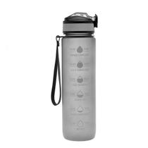 Garrafa Squeeze 1L Cinza Com Tampa E AlCa Lyor Garrafa Squeeze 1L Cinza Com Tampa E AlCa Lyor