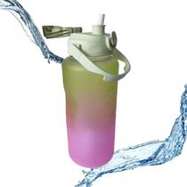 Garrafa Squeeze 2L Antivamento - ul/Verde Água