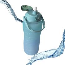Garrafa Squeeze 2L Antivamento - ul/Verde Água