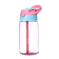 Garrafa Squeeze 500ML Delicada Bico de Silicone C/ Botão Click Escolar Passeio - Sanxia