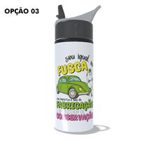 Garrafa Squeeze 600ml Frases Retrô Vintage Nostalgia Anos 80 Anos 90