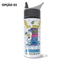 Garrafa Squeeze 600ml Frases Retrô Vintage Nostalgia Anos 80 Anos 90 Garrafa Squeeze 600ml Frases Retrô Vintage Nostalgia Anos 80 Anos 90