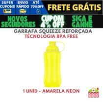 Garrafa Squeeze 600ML para Agua, Academia, Esportes, e para personalizar em diversas cores