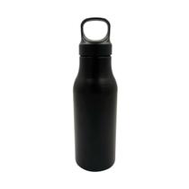 Garrafa Squeeze 650Ml Em Alumínio Livon Cor Preto