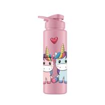 Garrafa Squeeze 750 ml Rosa Unicórnio 4903 / Bandeirante - 90303311