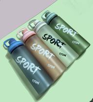 Garrafa Squeeze Academia Fitness Sport Cores C/Alça 700ml