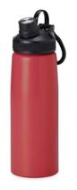 Garrafa Squeeze Aço Inox Fitness Água Academia Esporte 900ml - Vermelho