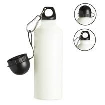 Garrafa Squeeze Alumínio 500ml Com Chaveiro Mosquetão