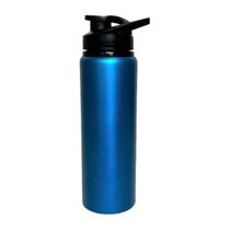 Garrafa Squeeze Alumínio Água Fitness Academia C/Alça 750mL
