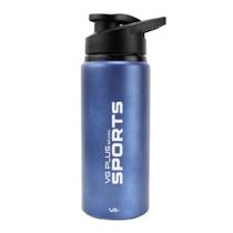 Garrafa Squeeze Alumínio Brilhante Com Trava 600ml Academia Vg+ Azul Garrafa Squeeze Alumínio Brilhante Com Trava 600ml Academia Vg+ Azul