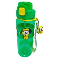 Garrafa Squeeze BT21 Chimmy Fofa Com Chaveiro Miniso Garrafa Squeeze BT21 Chimmy Fofa Com Chaveiro Miniso