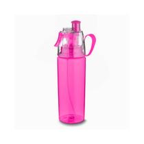 Garrafa Squeeze com Borrifador de Água - 550ml Garrafa Squeeze com Borrifador de Água - 550ml