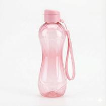 Garrafa Squeeze De Água 600ml Com Alça Plástico Pet Fitness
