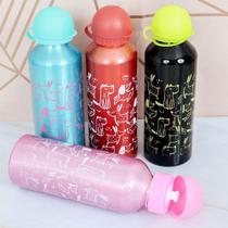 Garrafa Squeeze De Alumínio 500 Ml C/ Tampa E Bico Wellmix - FMSP Garrafa Squeeze De Alumínio 500 Ml C/ Tampa E Bico Wellmix - FMSP