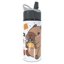 Garrafa Squeeze De Alumínio Capivara Personalizada 600ml