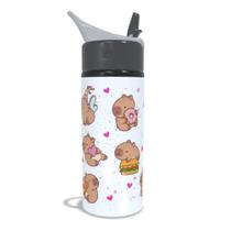 Garrafa Squeeze De Alumínio Capivaras 600ml