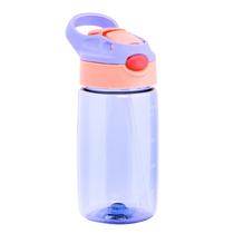 Garrafa Squeeze De Plástico 450ml Bico de Silicone Infantil Escolar