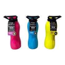 Garrafa Squeeze de Plástico Pet Infinity Neon 1 lt colors