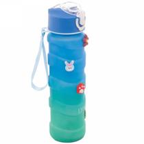 Garrafa Squeeze de Policabornato 1un 680ml com Cartelas de Adesivos Lyor