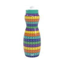 Garrafa Squeeze Decorada Pop It 600ml - Plasútil