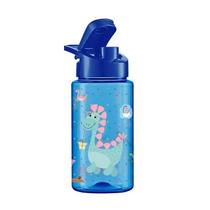 Garrafa Squeeze Dinossauro Kids Azul 500 ml