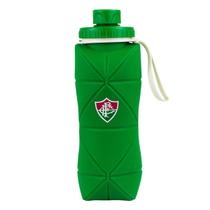 Garrafa Squeeze Dobrável 600ml - Fluminense