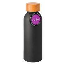Garrafa Squeeze Em Alumínio 550 Ml Matte Move Topget - Preto