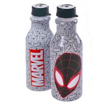 Garrafa Squeeze Estampa Homem Aranha Spider-Man 500ml - 1 un