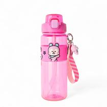 Garrafa Squeeze Fofa BT21 Mang Alça Canudo Miniso Garrafa Squeeze Fofa BT21 Mang Alça Canudo Miniso