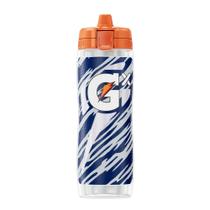 Garrafa Squeeze Gatorade Gx NFL antiderrapante com sistema de hidratação