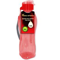 Garrafa Squeeze Gold Sports Resistence Translucid Special - BPA FREE- 550ML Garrafa Squeeze Gold Sports Resistence Translucid Special - BPA FREE- 550ML