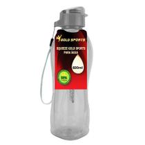 Garrafa Squeeze Gold Sports Resistente Translucid Special - BPA FREE 600ml