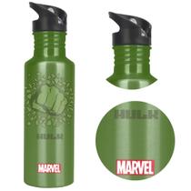 Garrafa Squeeze Hulk Verde De Academia Esportes 750ml Luxcel Garrafa Squeeze Hulk Verde De Academia Esportes 750ml Luxcel