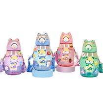 Garrafa Squeeze Infantil Bear 600ml - Cor Sortida