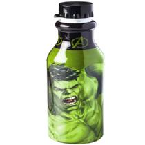 Garrafa Squeeze Infantil Hulk 500ml Lanche Escolar Marvel - Plasutil