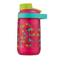 Garrafa Squeeze infantil leak 440ml com bico e canudo - Rubbermaid - Ou