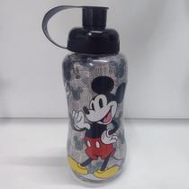 Garrafa Squeeze Infantil Mickey Mouse 550ml C/ Tubo De Gelo Bpa