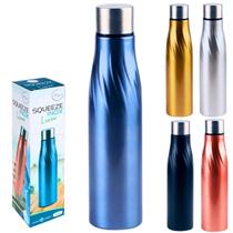Garrafa Squeeze Inox 1Litro Academia Esporte Lazer 1000ml