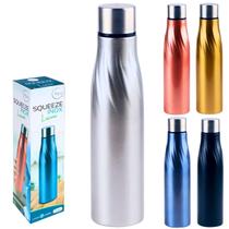 Garrafa Squeeze Inox 1Litro Academia Esporte Lazer 1000ml