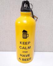 Garrafa Squeeze Keep Calm 22 cm