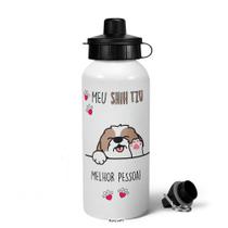Garrafa Squeeze MQ - Meu Shih tzu, melhor pessoa! Garrafa Squeeze MQ - Meu Shih tzu, melhor pessoa!
