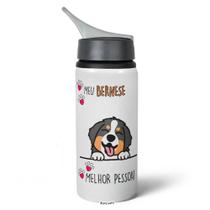 Garrafa Squeeze NK Dog - Meu Bernese, melhor pessoa!